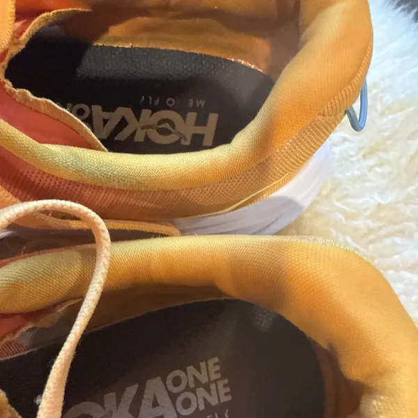 Hoka One One Rincon 3 Women's Running Shoes Size 8 B Orange, Athletic Sneakers - Image 9