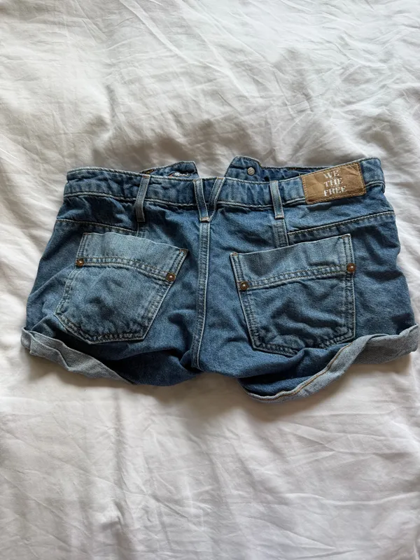We The Free Free People Jean Shorts - Image 2