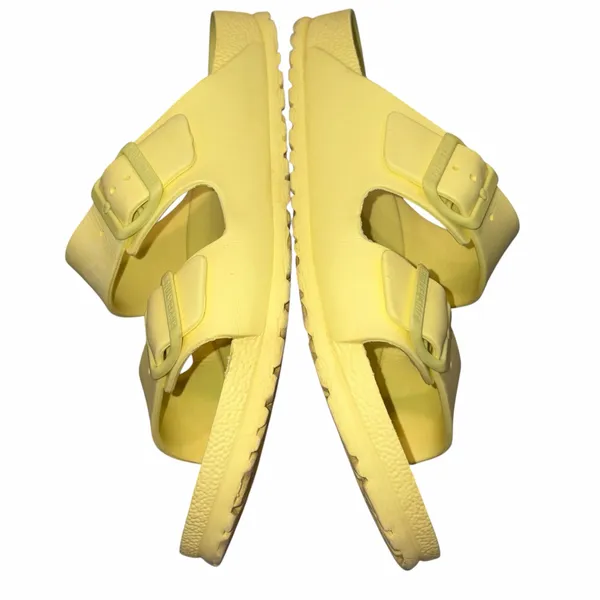 Birkenstock Popcorn Yellow EVA Arizona Plastic Sandals 41 - Image 7