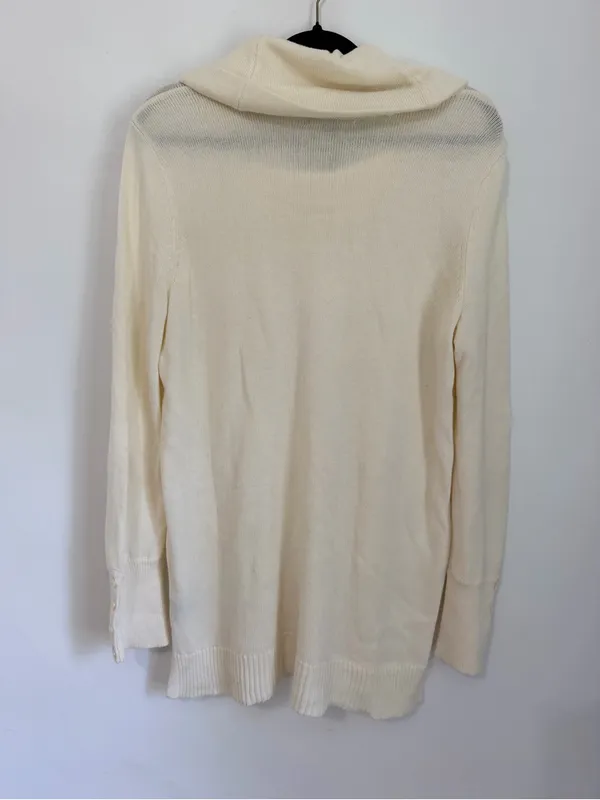 Lauren Ralph Lauren wool blend pullover sweater size large cream - Image 3