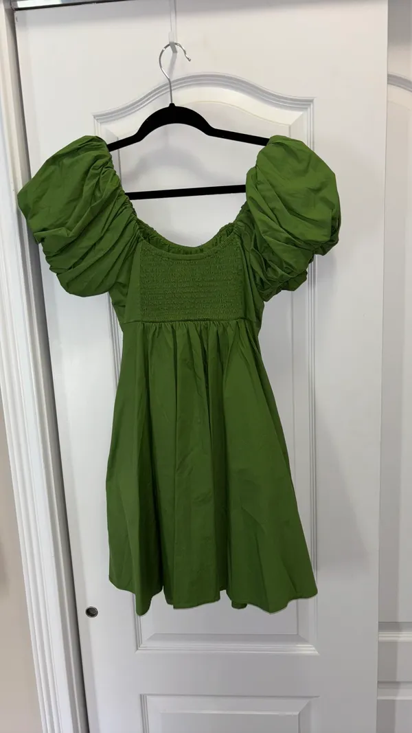 Abercrombie Dress Mini Puff Sleeve - Image 3
