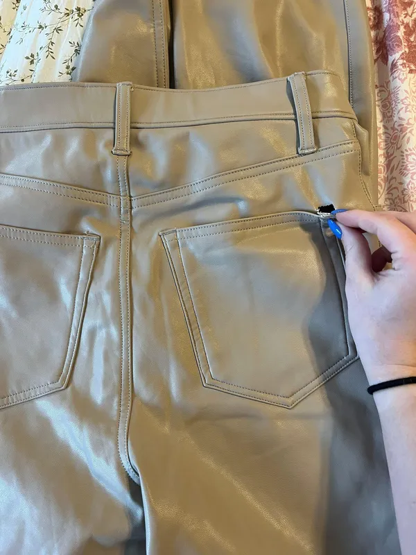 Abercrombie Leather Pants - Image 3