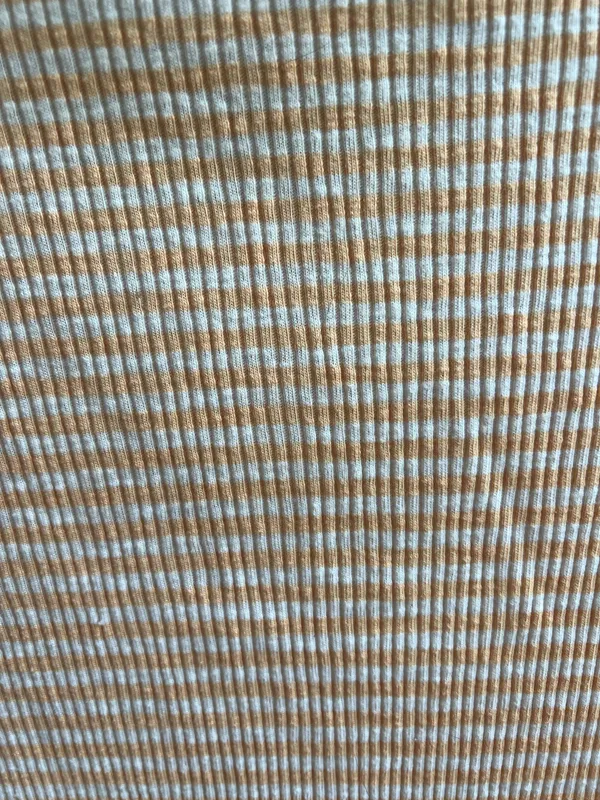 Me To We PacSun Yellow Striped Top Cinch Lettuce Edge XS - Image 4