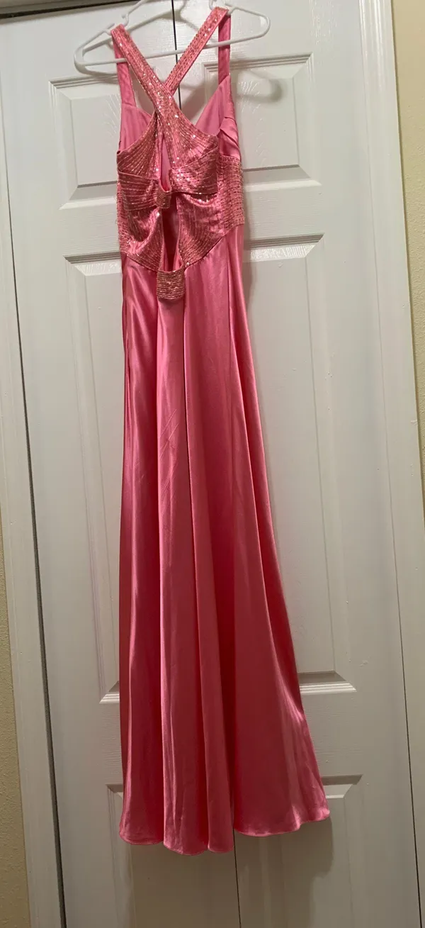 Pink Formal Dress Size 8 - Image 4