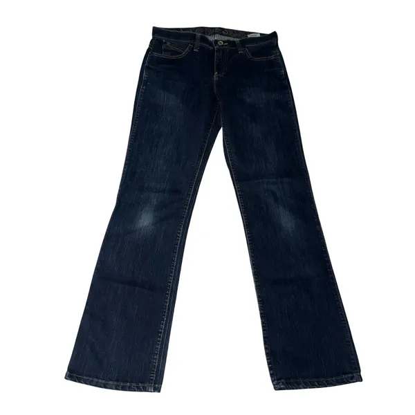 Wrangler Q-Baby Ultimate Riding Jeans 5/6x34 Blue Bootcut Western Cowgirl - Image 6