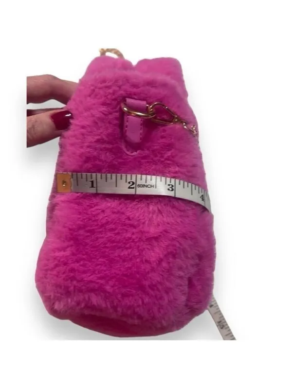 Barbie & Skinnydip London Collaboration Pink Furry Crossbody RARE Purse Bag - Image 14