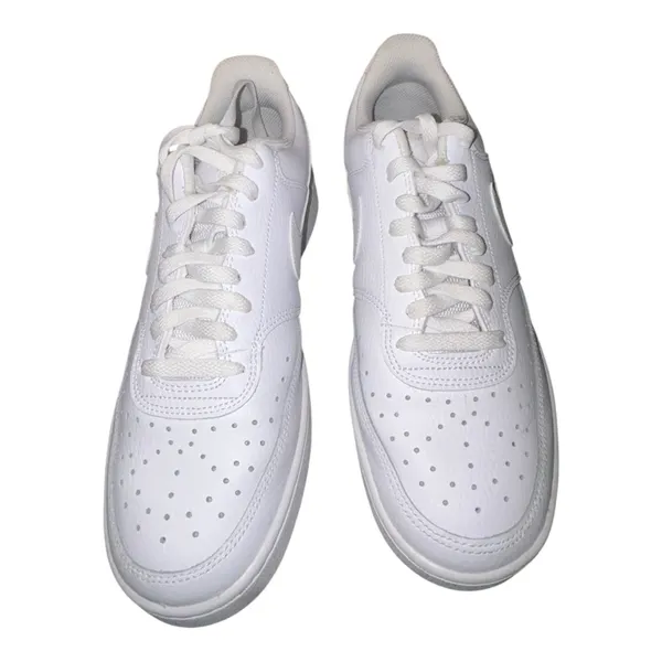 Nike Women's Court Vision Low White Sneaker size 10.5 - Image 3