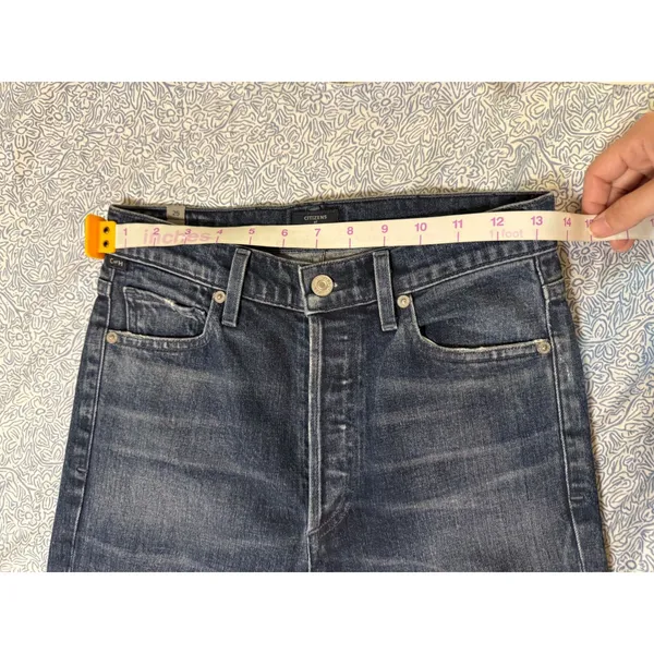 Citizens of Humanity Size 25 Button Fly Jeans Olivia High Rise Slim Ankle - Image 8