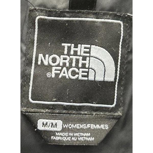 The North Face Aconcagua 550 Down Jacket Womens Medium Black Puffer Coat - Image 2