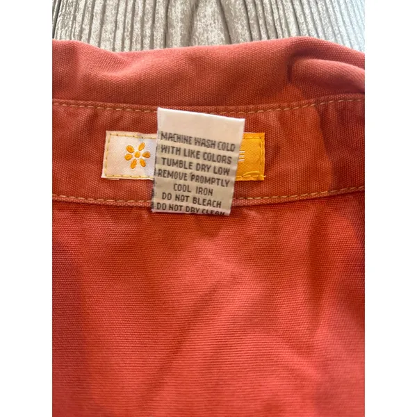 TULLE brand short Jacket Women’s size L rust color great for Fall midweight - Image 3
