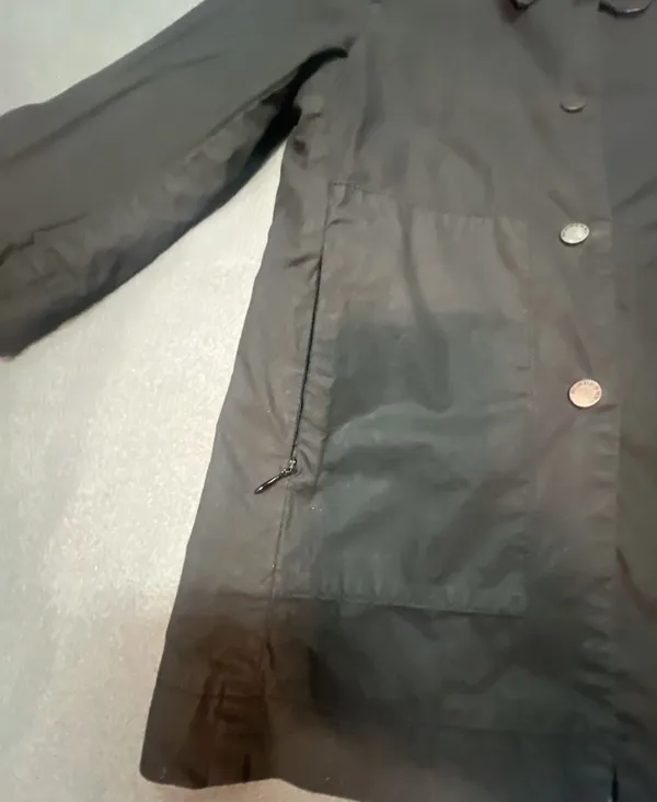 Burberry Lightweight Rain Jacket Trench Coat Black for kids - Image 5
