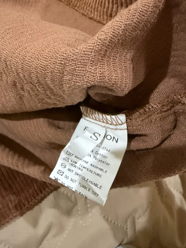 Brown Corduroy Dress - Image 4