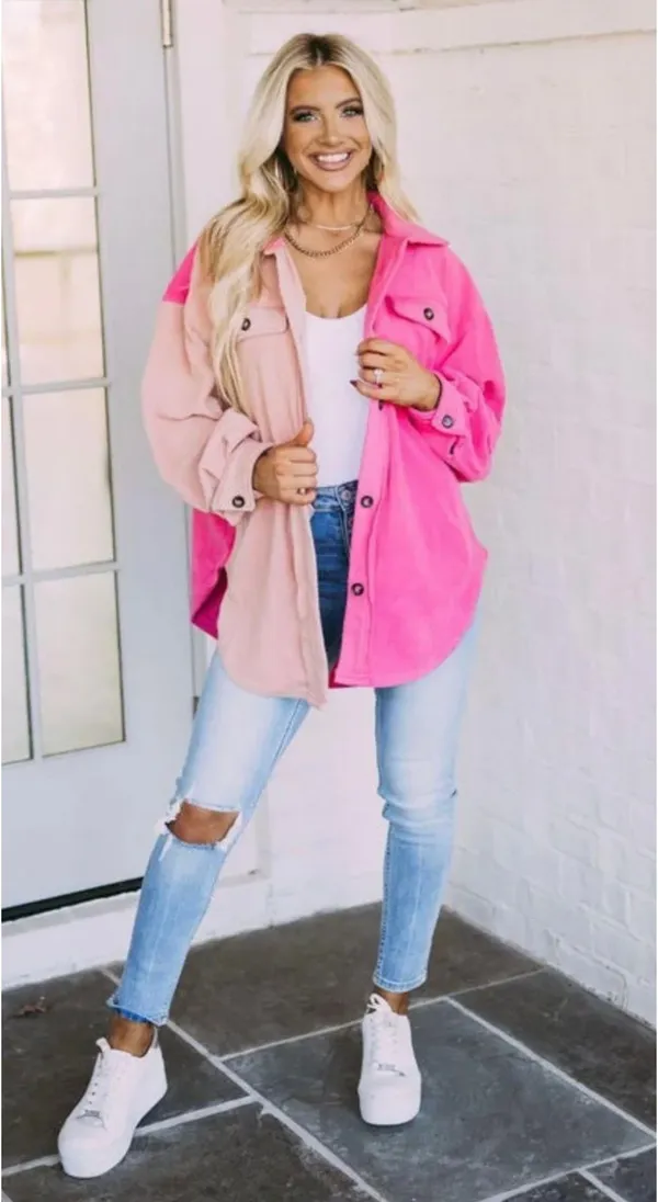 These Three Boutique Shacket - Image 3