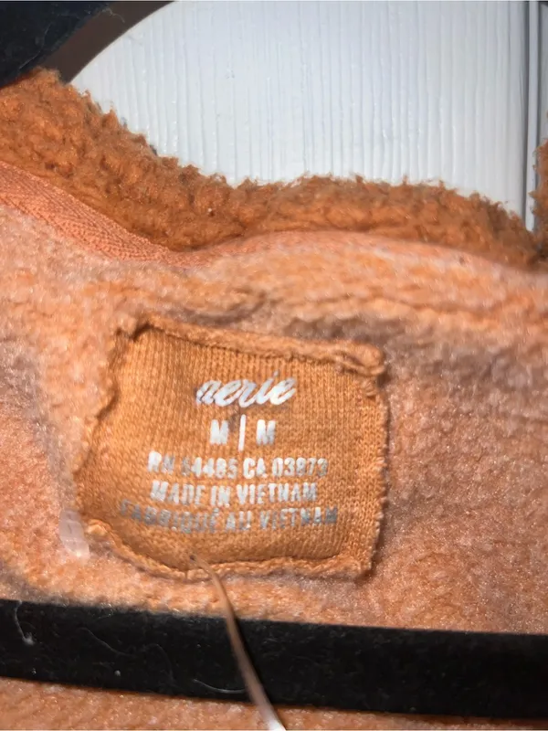 Aerie Fuzzy Sherpa Zip Up - Image 2