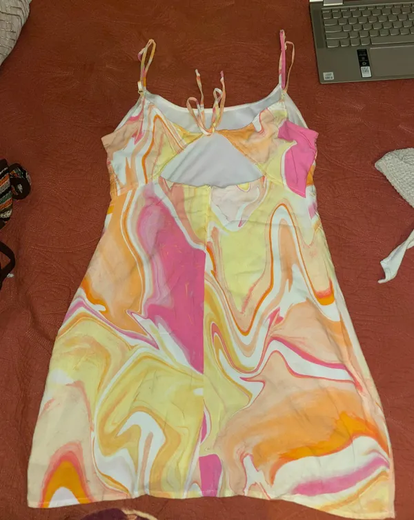 Colorful Marble Dress - Image 4