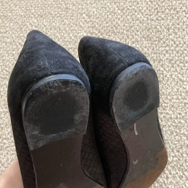 Bandolino Vintage Flats Ballet Suede Leather Women’s Size 8 Shoes Formal - Image 8