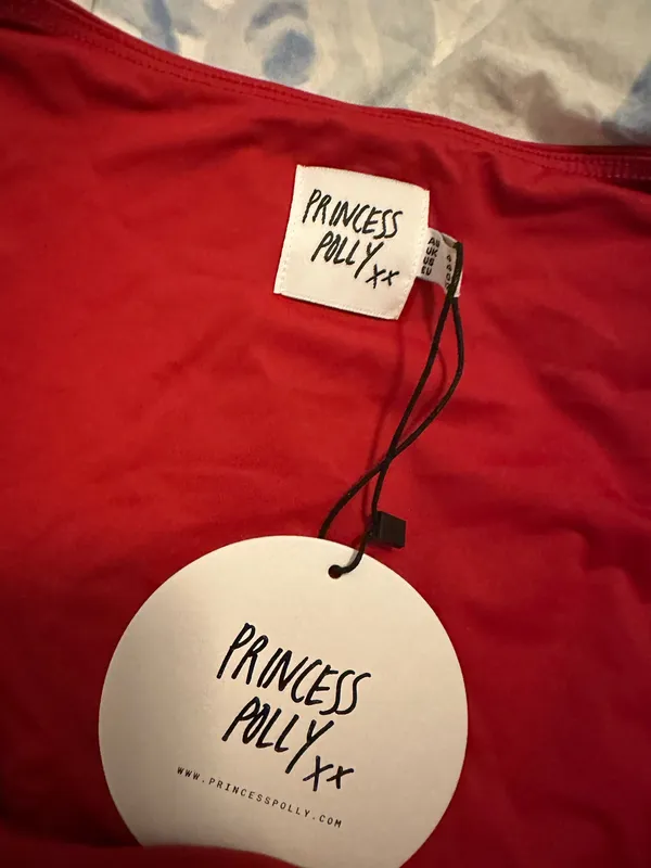 Princess Polly Red Long Sleeve Top - Image 2
