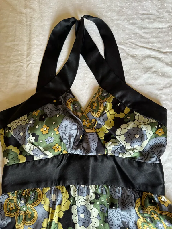 Silk baby doll sundress - Image 3
