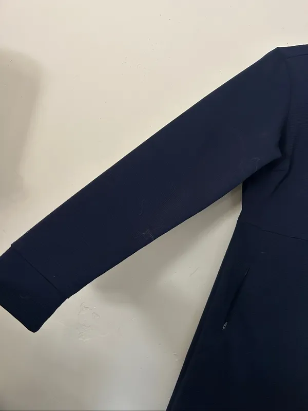 Columbia Women's Dark Blue Long Sleeve Firwood Ottoman Dress Sz Medium - Image 2