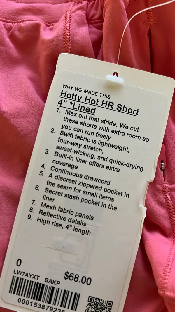 Lululemon Hotty Hot Shorts 4” - Image 4