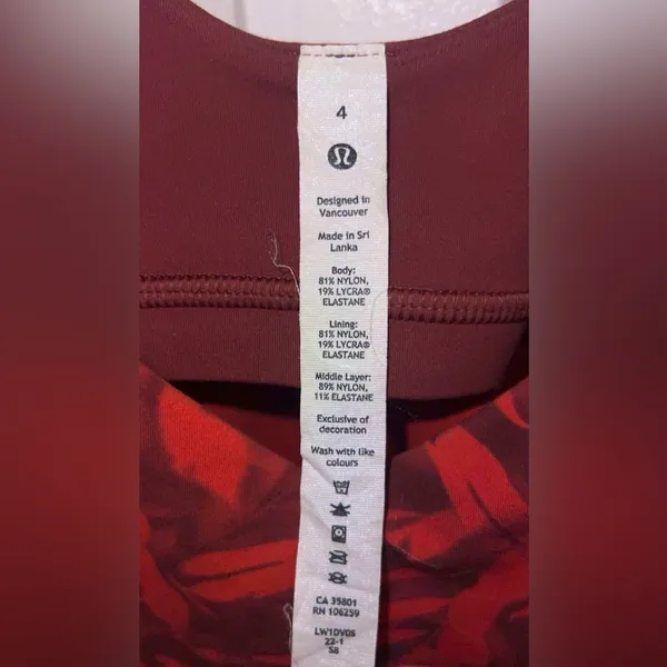 align tank size 4 red - Image 3