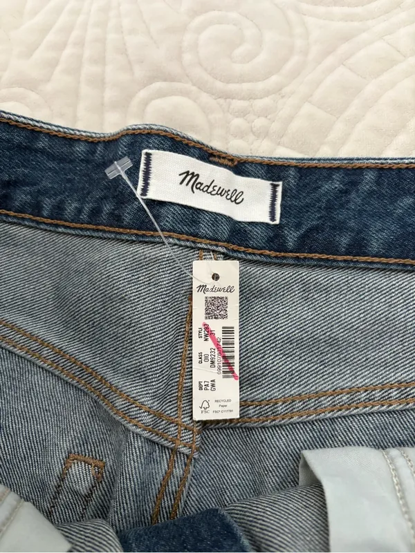 NWT Madewell The Curvy Balloon Jean in Greendale Wash Size 31 - Image 8