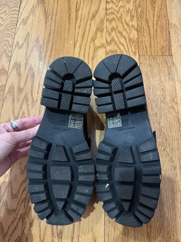 Free People Lyra Lug Sole Loafers - Image 4