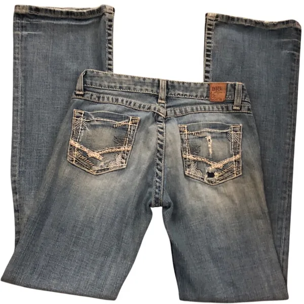 BKE Light Blue Flare Women's Jeans - Image 2