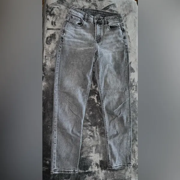 American Eagle Stretch Mom Jean in Black Size 4 Regular - Image 5