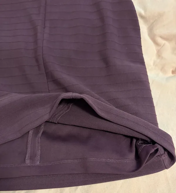 Guess Los Angeles Deep Plum Rhinestone Details Bodycon Dress Glam Date-night - Image 9