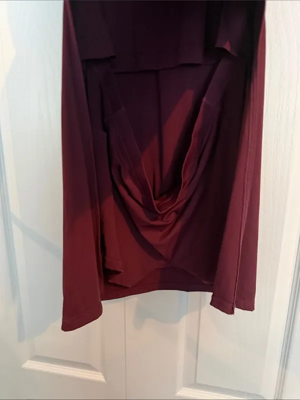 HALARA Burgundy Sleeveless Mini Dress - NWOT - Image 6