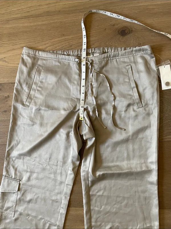 Old Navy Satin Cargo Jogger Pants Size 14 NWT - Image 5
