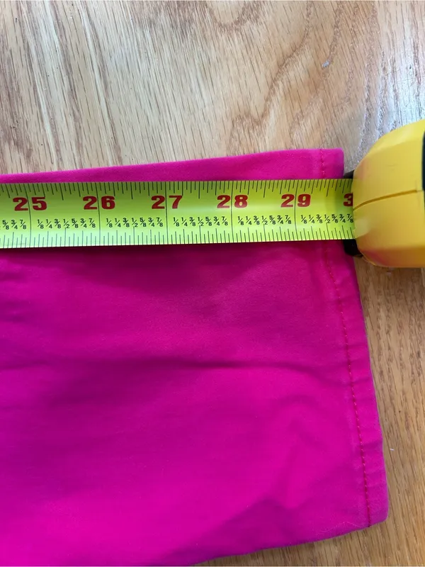 AG Adriano Goldschmied The Stilt Pink Cigarette Jeans Keep A Breast‎ Boobies 31R - Image 9
