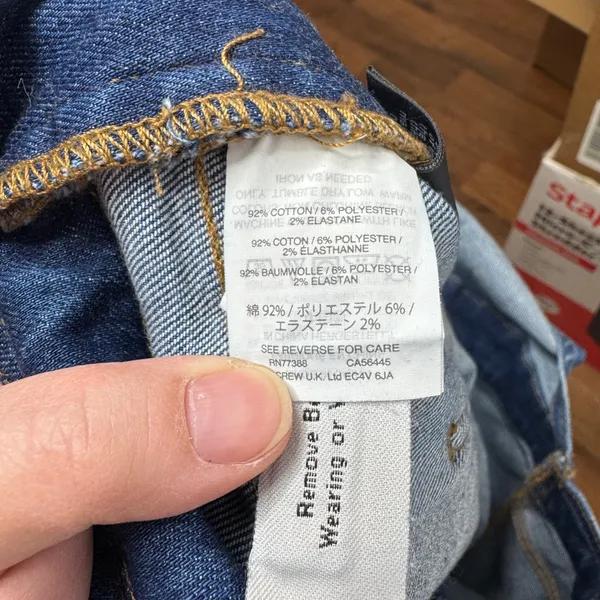 Madewell Skinny Overalls in Kemp‎ Wash Size Large - Image 4