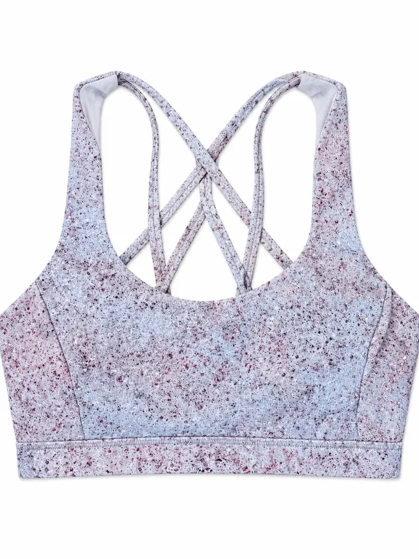 Lululemon Free To Be Serene Bra Womens 6 Summer Haze Multi Excellent Strappy - Image 3