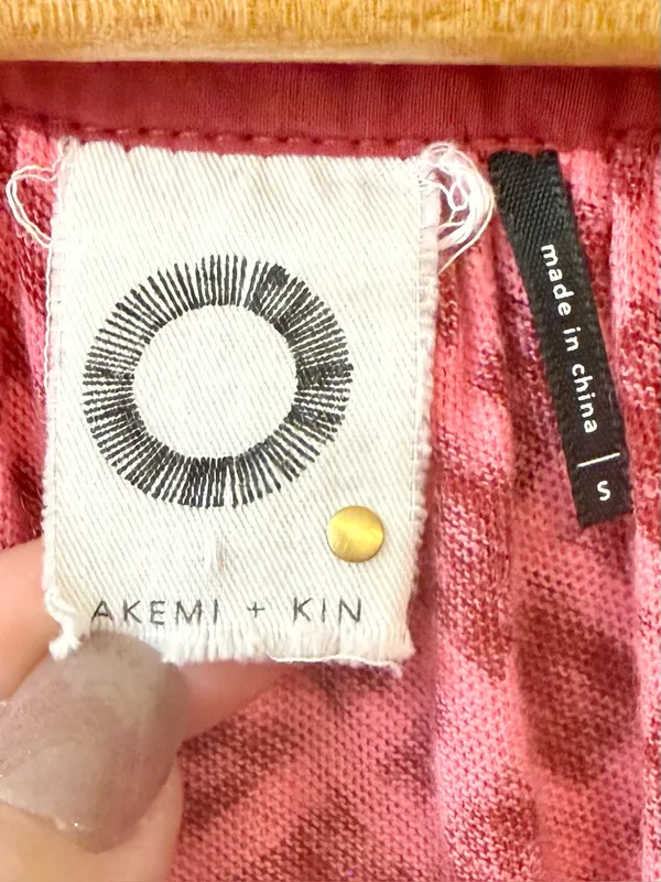 Anthropologie Akemi + Kin Vela Embroidered Linen Blend Tank Top Size Small - Image 10
