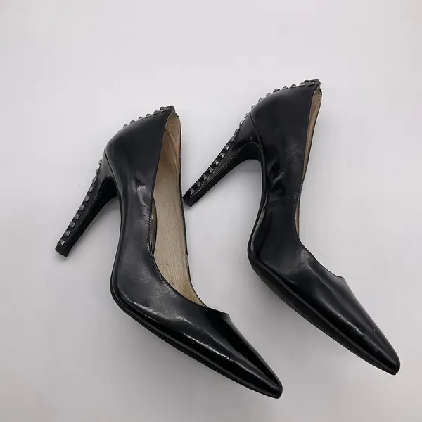 MICHAEL KORS LEATHER‎ ZIPPER BACK PUMPS - Image 12