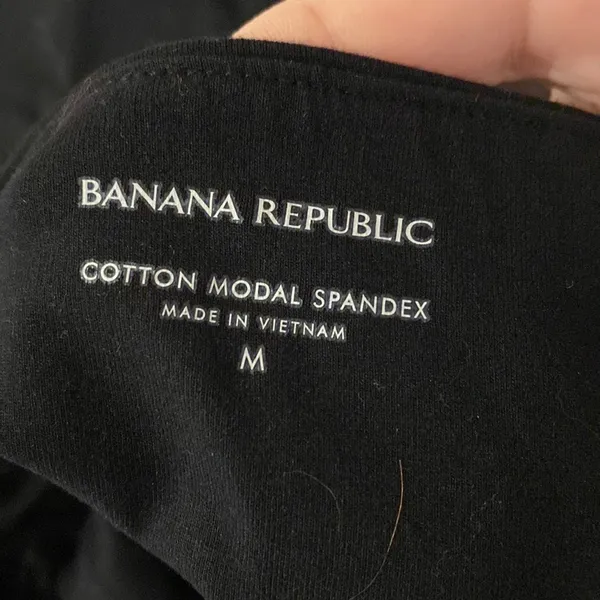 COPY - BNWOT banana republic body suit black - cotton modal spandex size M - Image 3