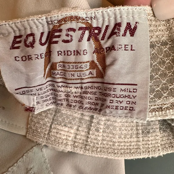 Equestrian Correct Riding Apparel Vintage Breeches Pants - Image 7