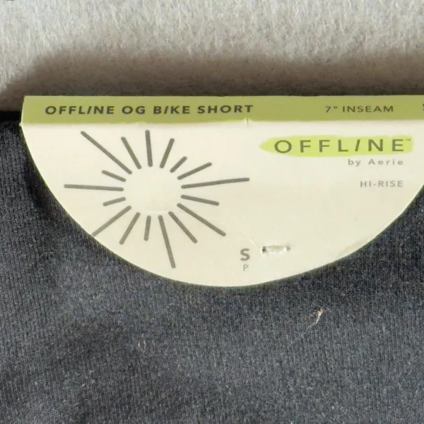 469 | NWT OFFLINE by Aerie OG Bike Shorts Hi‎ Rise 7" Inseam Womens Small - Image 4