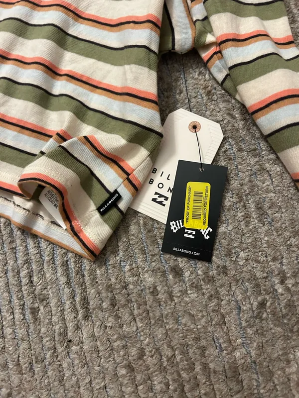 Billabong Top Long Sleeve Striped - Image 4