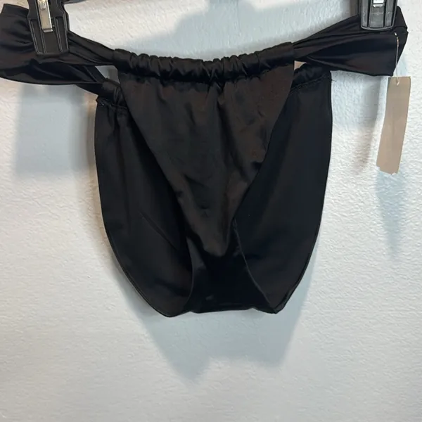 NWT Good American Black Bikini Bottom - Image 2