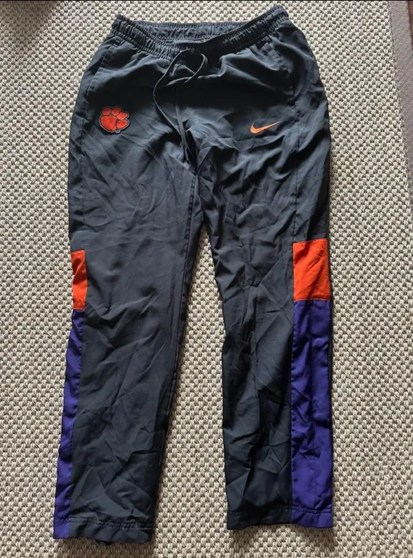 Nike Clemson University Tigers Zip Up Jacket And Pants - Image 2