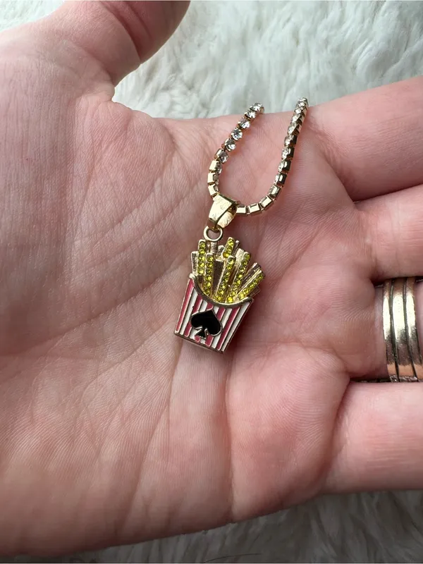 Kate Spade X Target French Fry Charm Tennis Necklace - Image 8