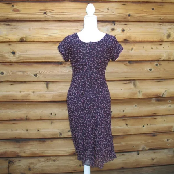 Vintage 90s Purple Dress - Image 5