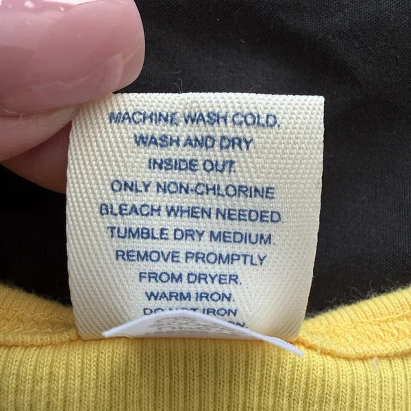 VTG Y2K Old Navy Womens Embroidered Strawberry Ribbed Lace Up Tank Size M Yellow - Image 11