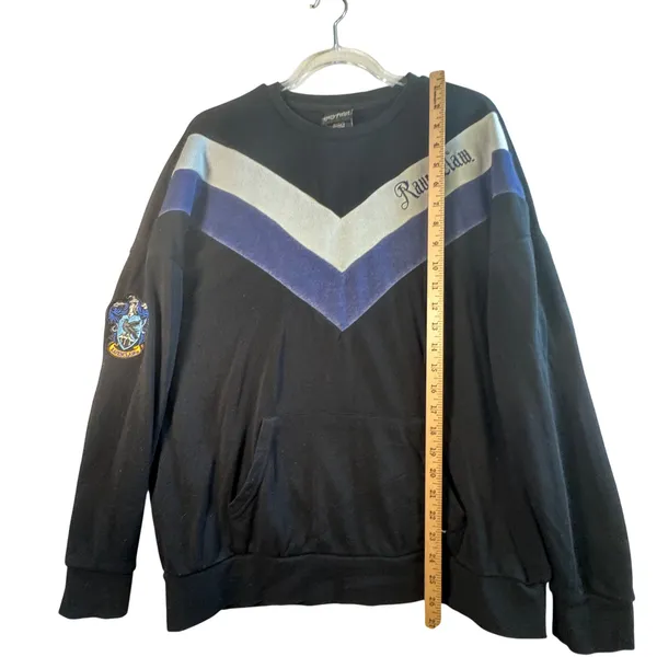 Harry Potter Ravenclaw Sleep Shirt Womens‎ Small House Crest Lounge Pajama Top - Image 7