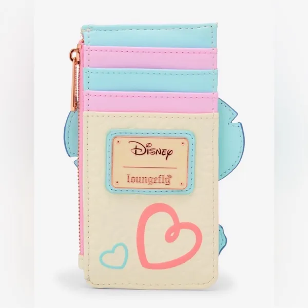 Loungefly Stitch &‎ Angel Be Mine Large Card Holder Wallet - Image 11