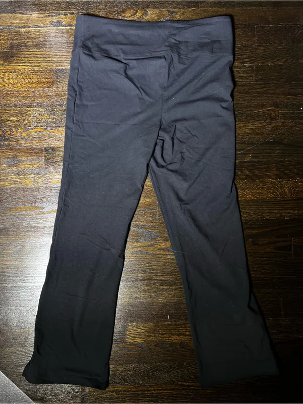 NWT Sonoma Black Bootcut Legging Yoga Pants XL High Rise - Image 5
