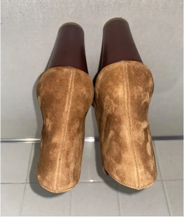 Malone Souliers Clara Suede Ankle Boot Booties Size EUR 38 US 7.5 *Read Scuffed - Image 6